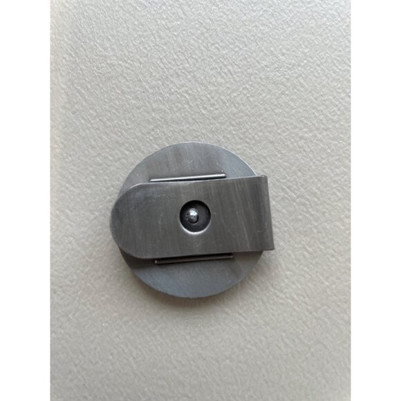 Denali National Park Mt. McKinley Medallion Clip 20320 Feet Elevation Pewter - Picture 2 of 3